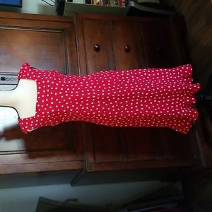 Red polka dot dress FINAL PRICE